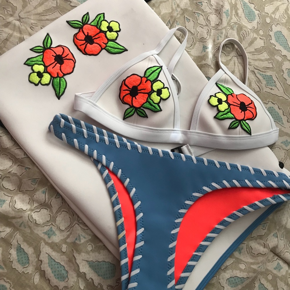 Triangl bikini set